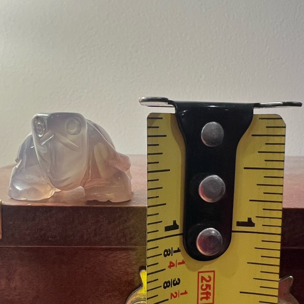 Purple Fluorite Snapping Turtle 🐢 Crystal Carving